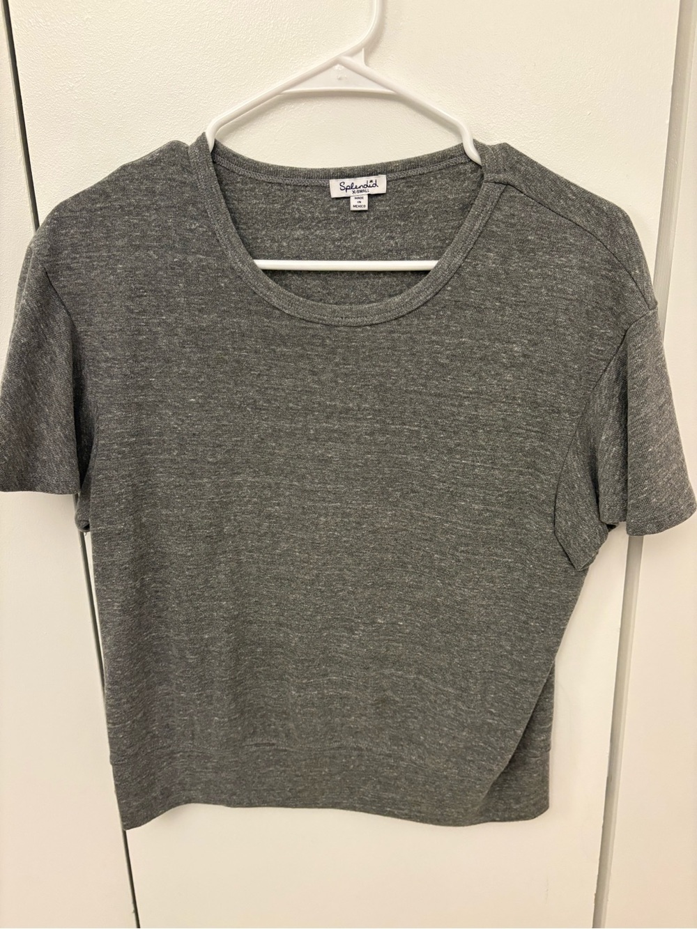 Splendid Heather Gray Crew Tee